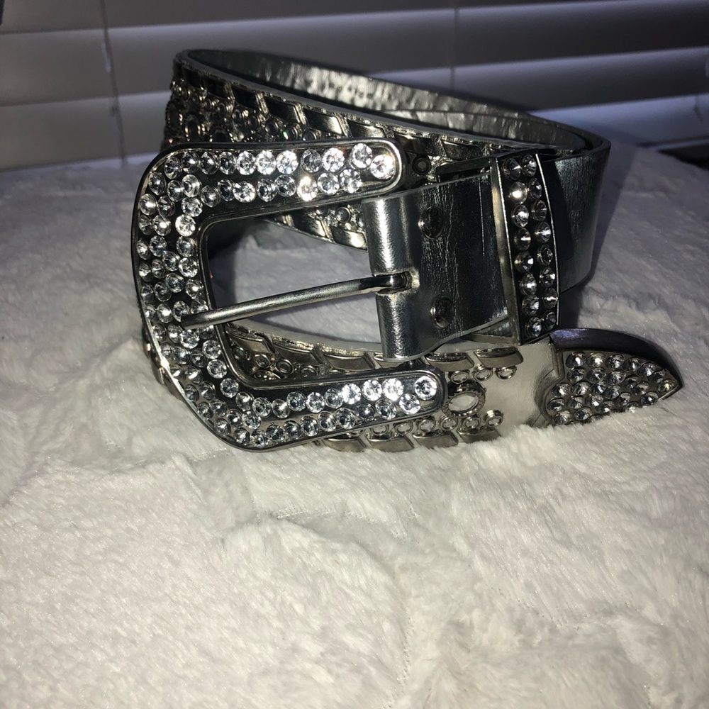 Rhinestone belt
